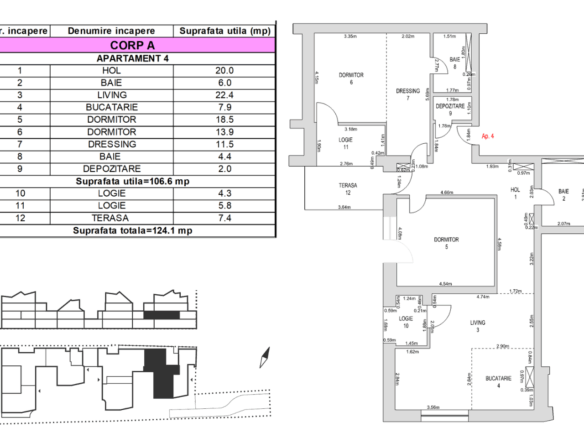 Apartament de vanzare M99 E1A04