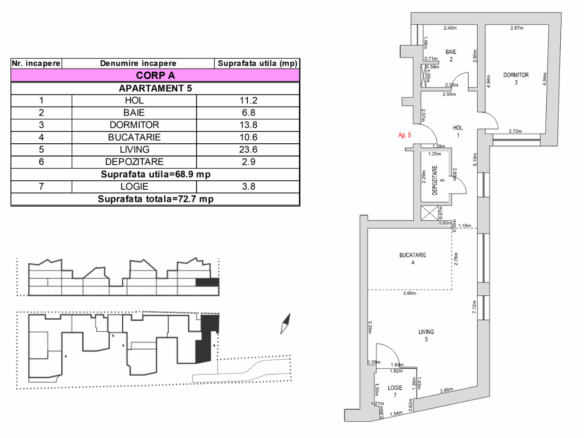 Apartament de vanzare M99 E1A05