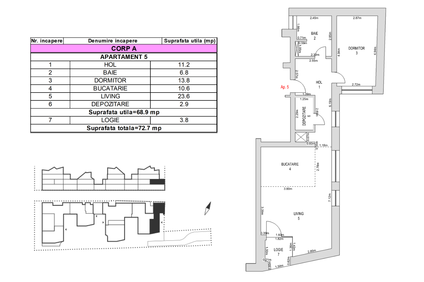 Apartament de vanzare M99 E1A05