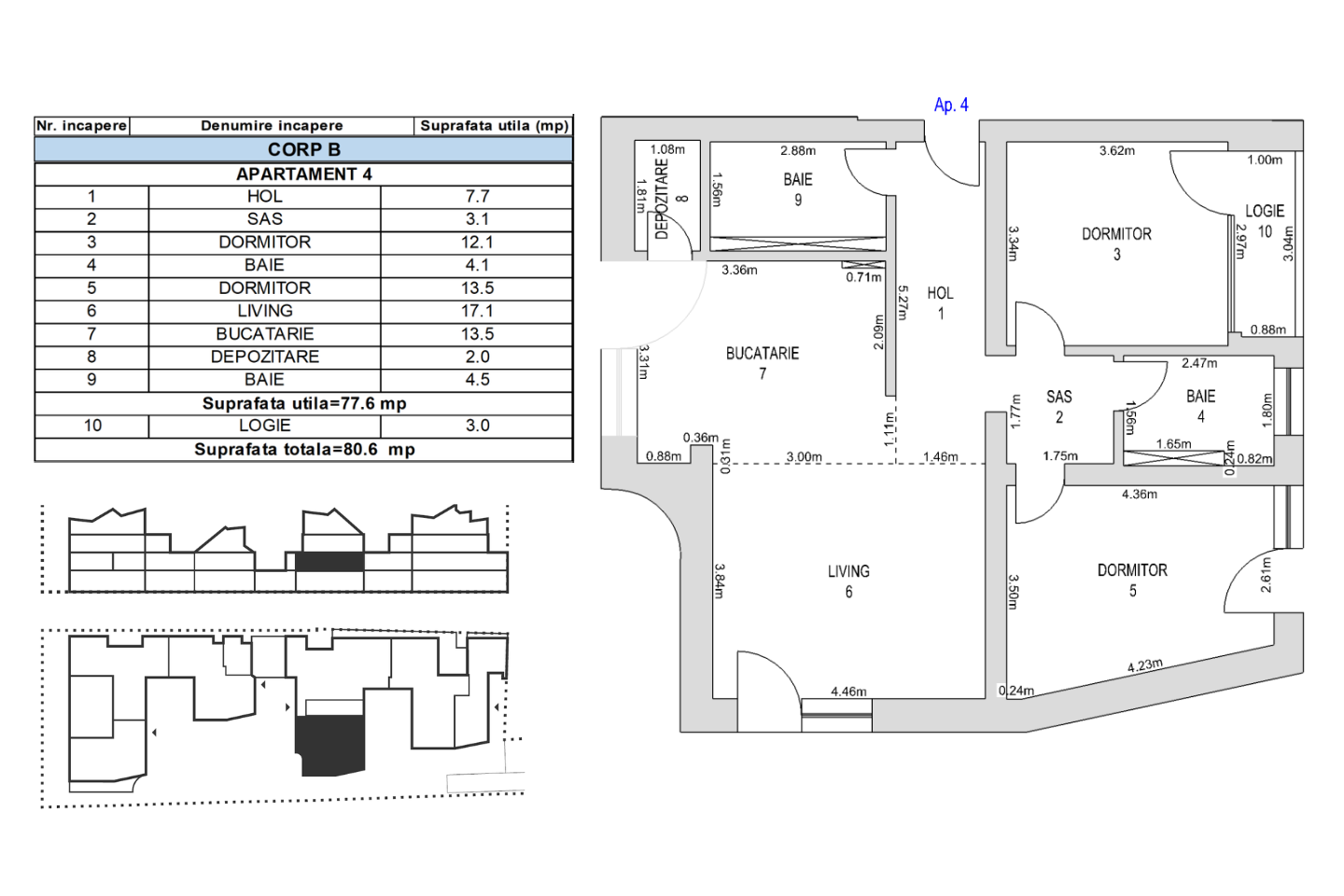 Apartament de vanzare M99 E1B04