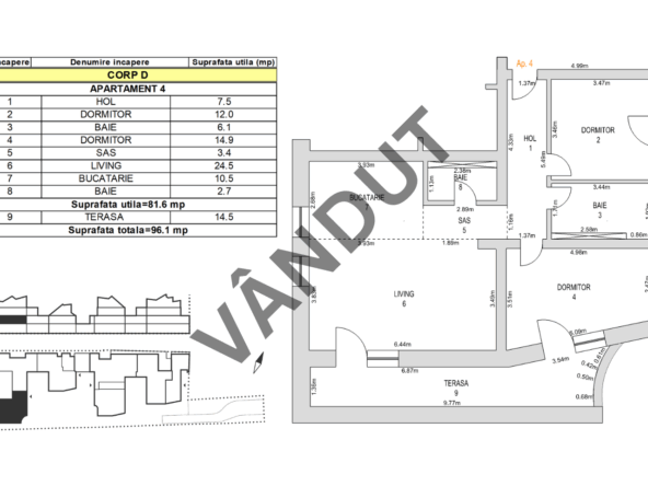 Apartament de vanzare M99 E1D04