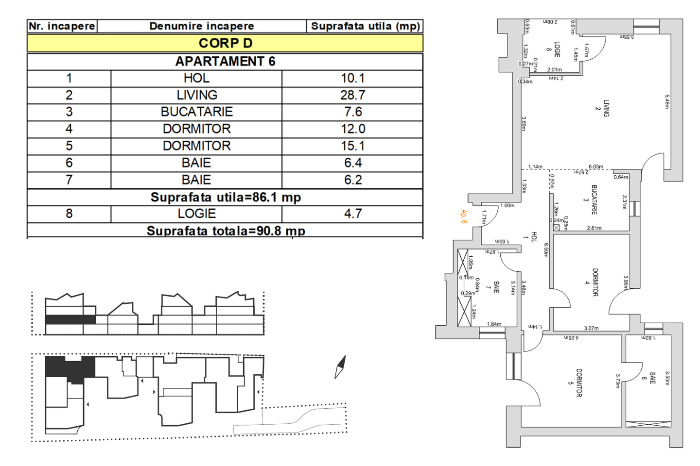 Apartament de vanzare M99 E1D06