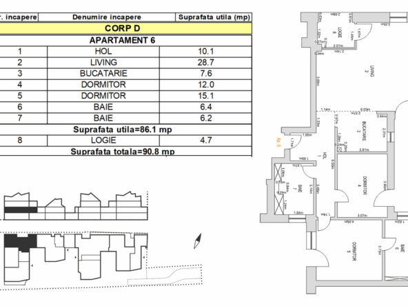 Apartament de vanzare M99 E1D06
