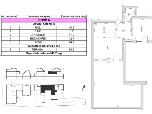 Apartament de vanzare M99 E2A06