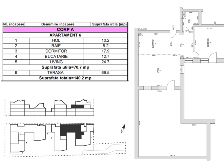 Apartament de vanzare M99 E2A06