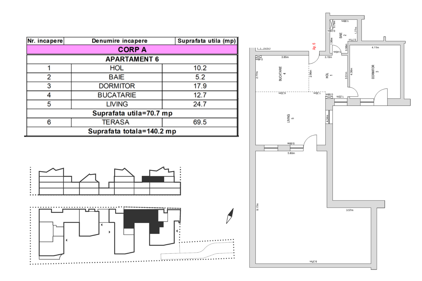 Apartament de vanzare M99 E2A06