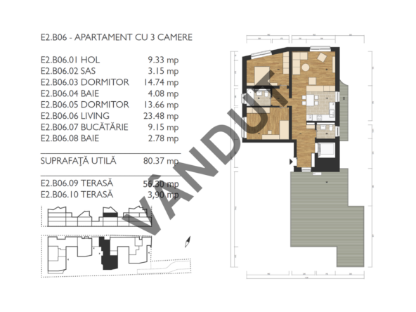 Apartament de vanzare M99 E2B06 (1)