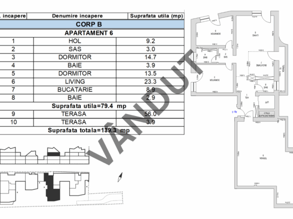 Apartament de vanzare M99 E2B06