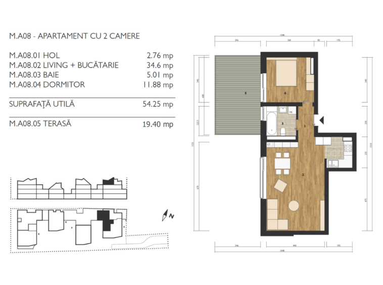 Apartament de vanzare M99 MA08