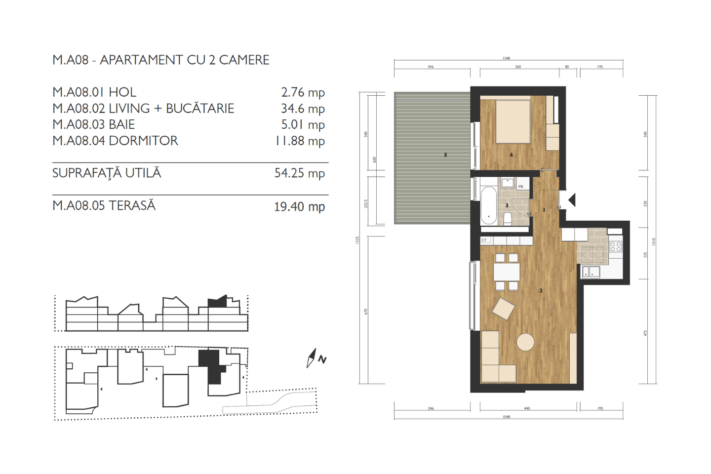 Apartament de vanzare M99 MA08