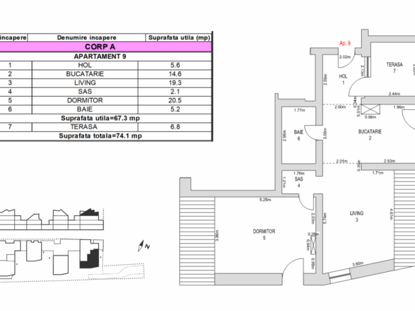 Apartament de vanzare M99 MA09