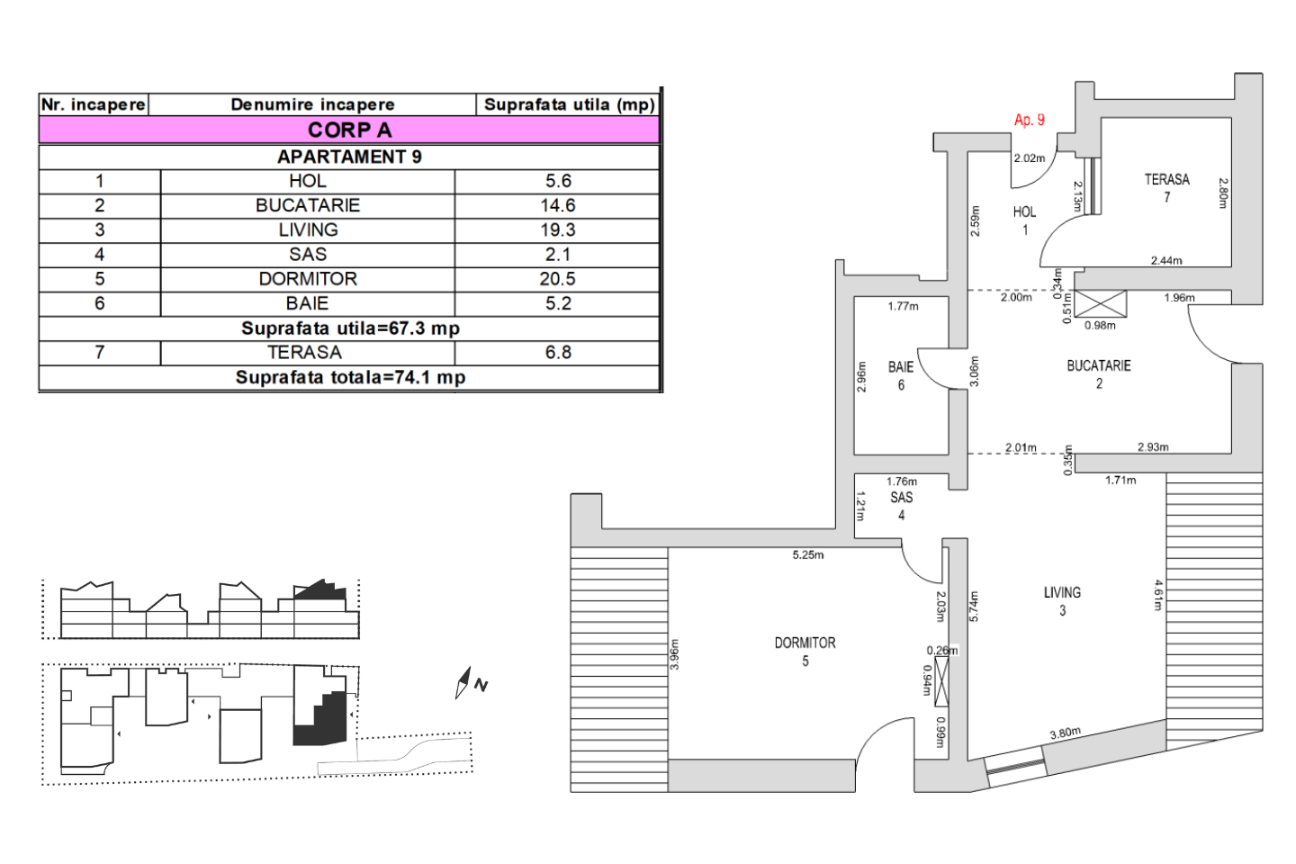 Apartament de vanzare M99 MA09