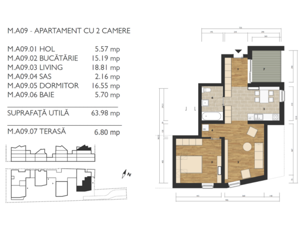 Apartament de vanzare M99 MA09