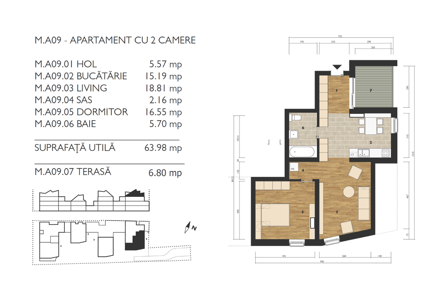 Apartament de vanzare M99 MA09