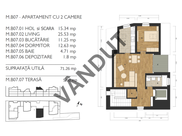 Apartament de vanzare M99 MB07 (1)