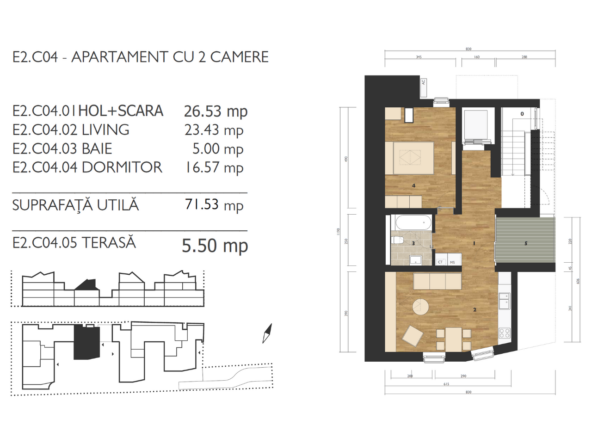 Apartament de vanzare M99 MC04