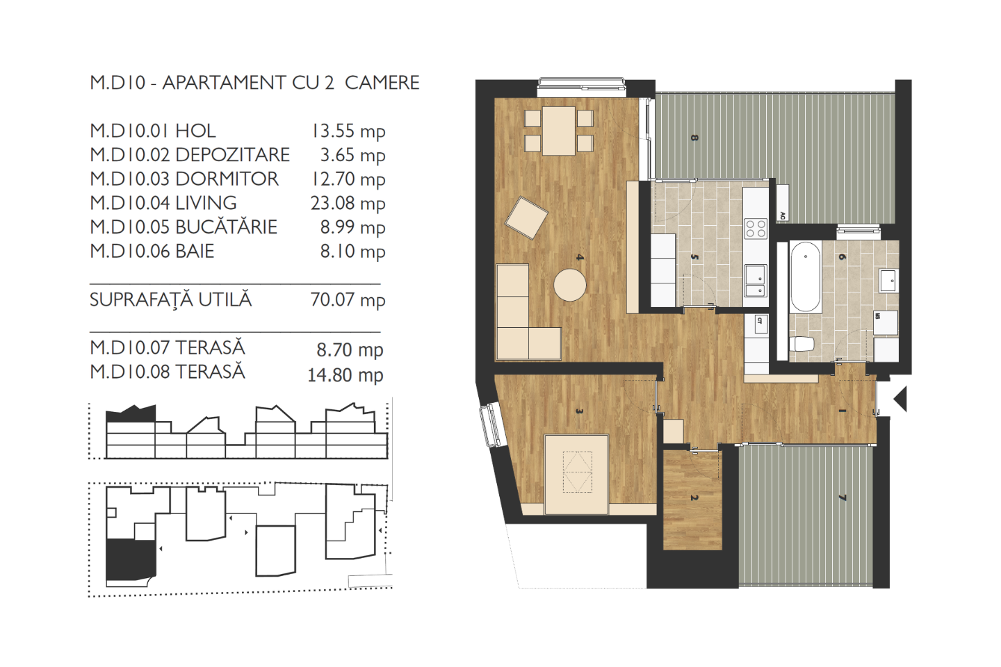 Apartament de vanzare M99 MD10