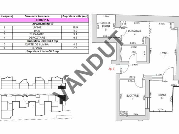 Apartament de vanzare M99 PA03