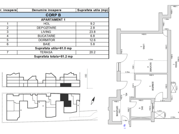 Apartament de vanzare M99 PB01