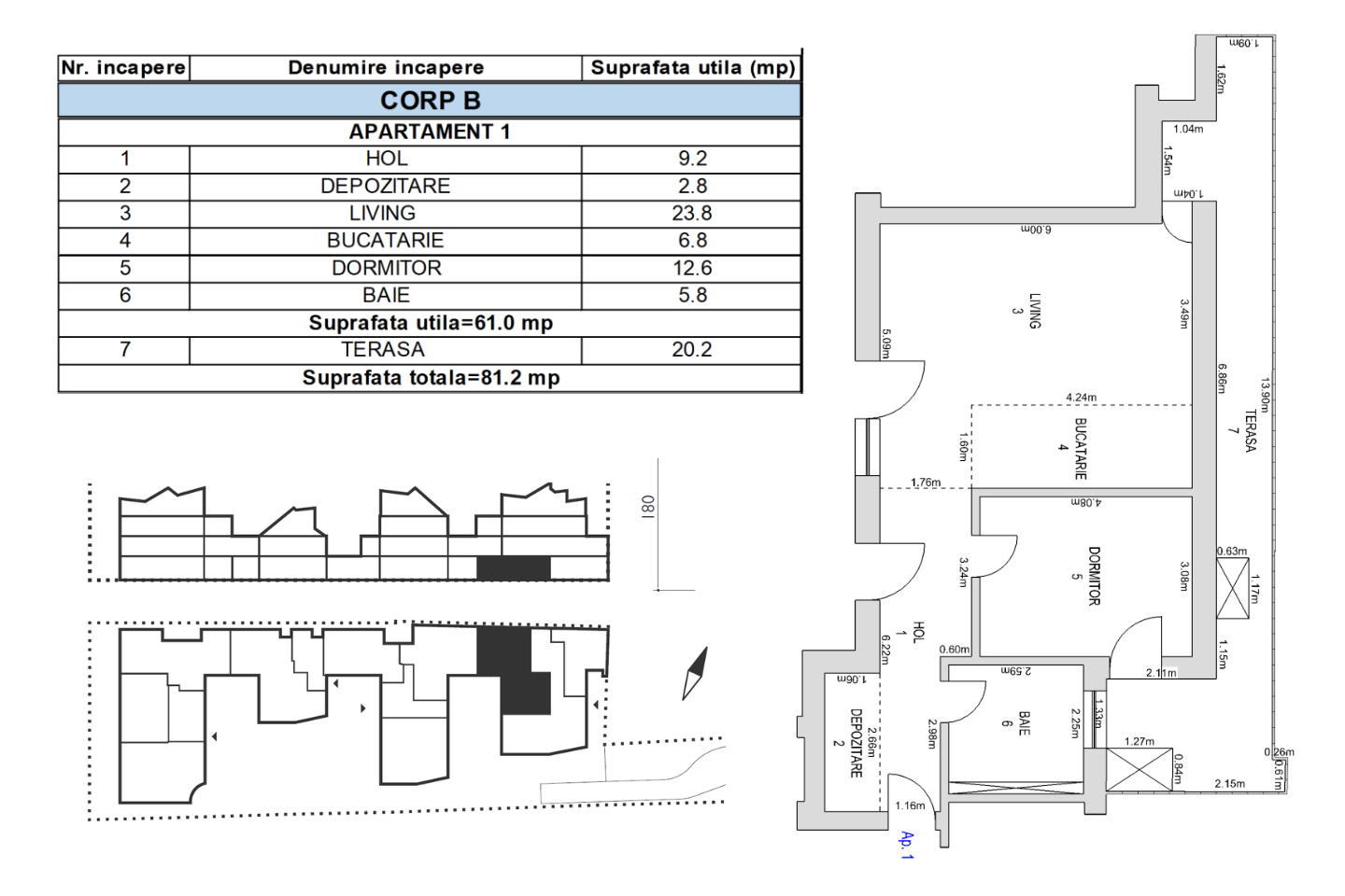 Apartament de vanzare M99 PB01