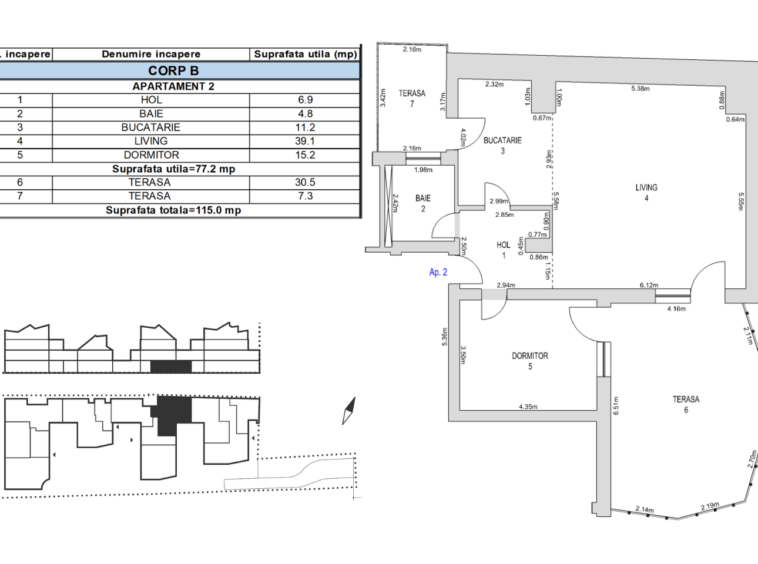 Apartament de vanzare M99 PB02