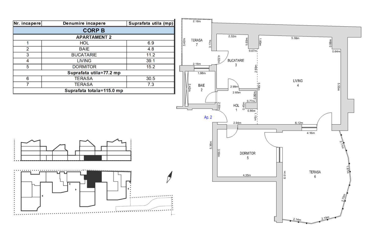Apartament de vanzare M99 PB02