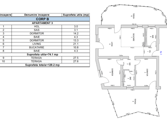 Apartament de vanzare M99 PB03