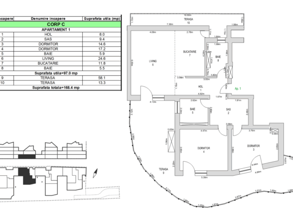 Apartament de vanzare M99 PC01