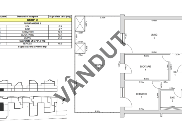 Apartament de vanzare M99 PD02