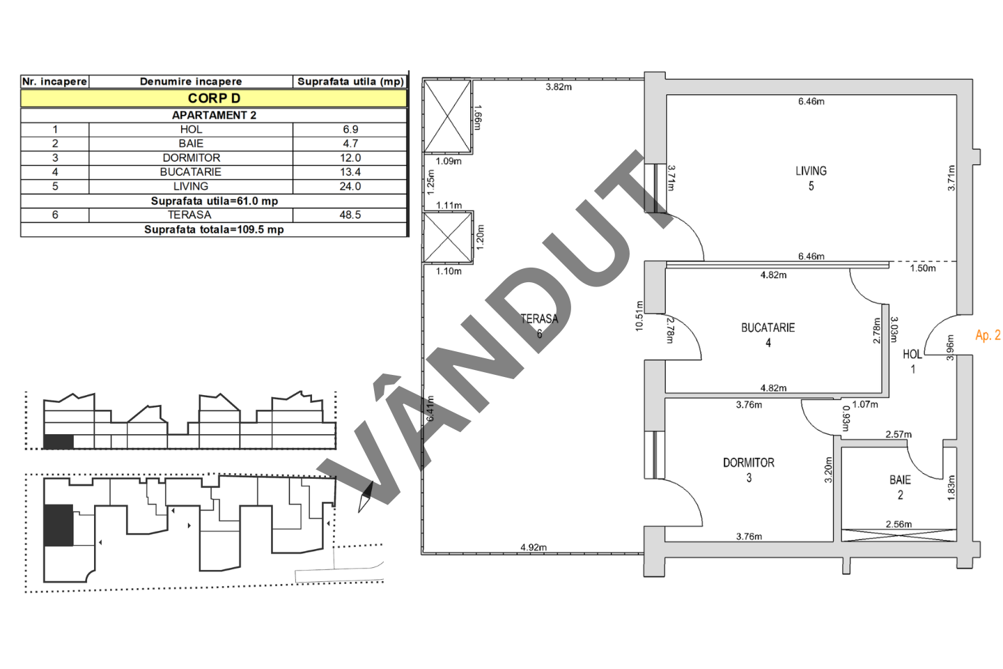 Apartament de vanzare M99 PD02