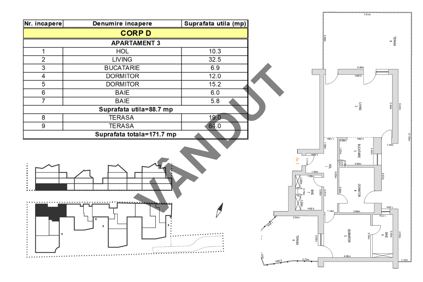 Apartament de vanzare M99 PD03